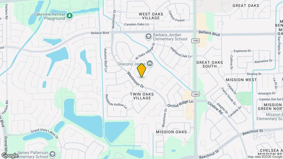 7626 Brighton Knolls Ln Mapa y Detalles de la Ubicación