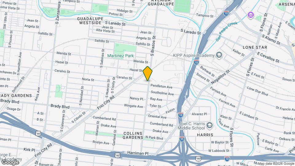 303 Pendleton Ave Mapa y Detalles de la Ubicación