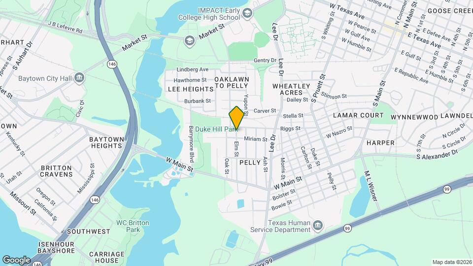 1209 Elm St Map and Location Details