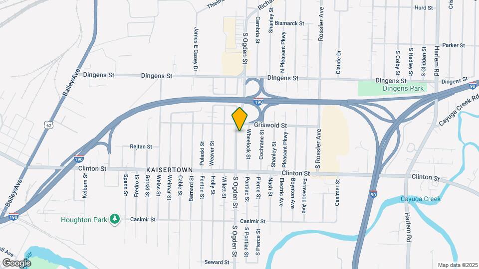 471 S Ogden St, Unit Lowet Map and Location Details