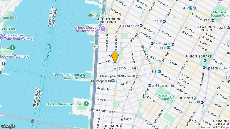 117 Perry St Mapa y Detalles de la Ubicación