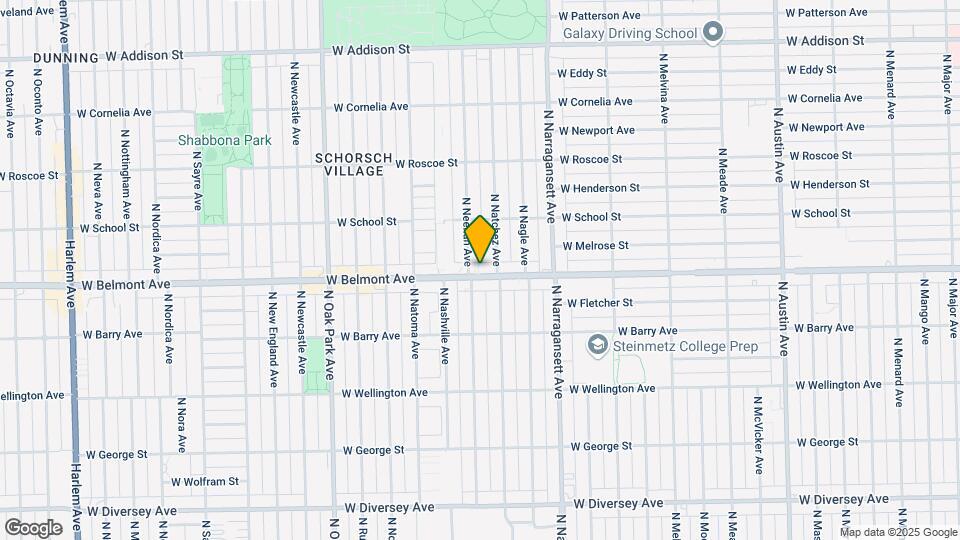 6514 W Belmont Ave Map and Location Details