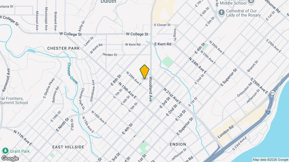 2016-2018 E 6th St Map and Location Details