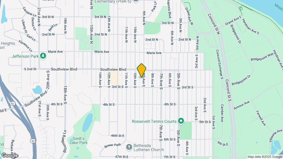 232 9th Ave S Map and Location Details