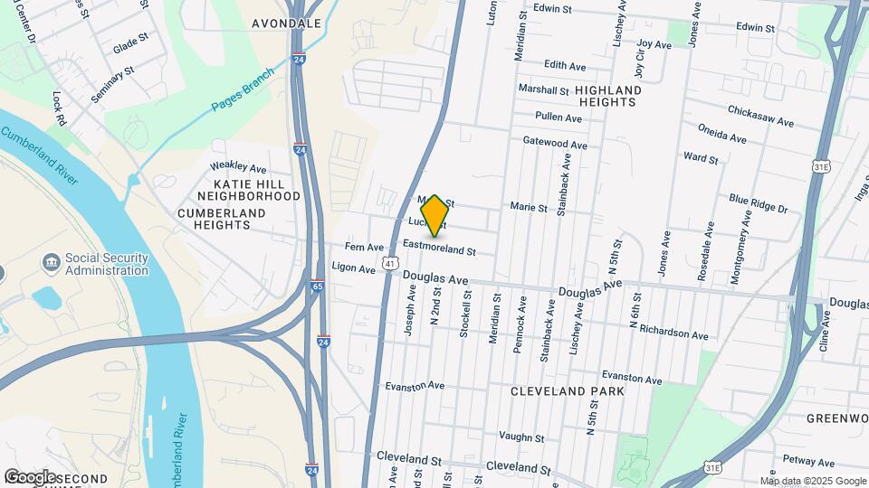 217 Eastmoreland St Map and Location Details