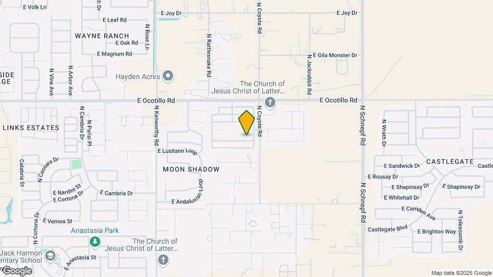 2528 E Meadow Creek Way Map and Location Details