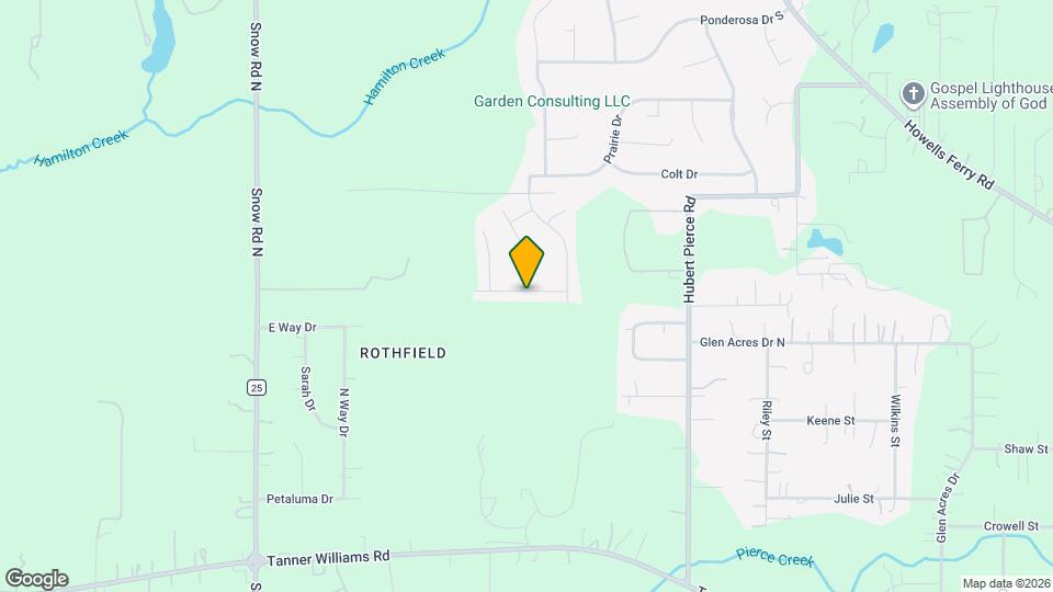 9471 Homestead Dr S Map and Location Details