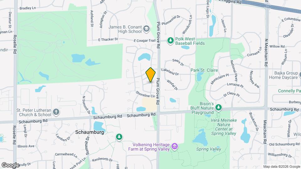 721 Sunfish Point Map and Location Details