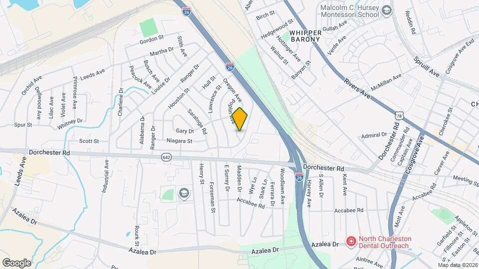 2679 Oregon Ave Map and Location Details