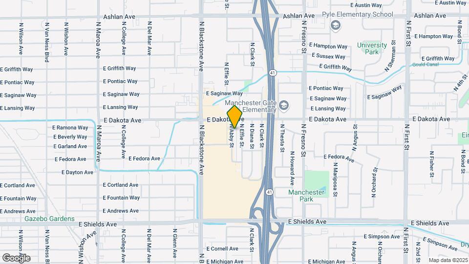 3764 N Abby St Mapa y Detalles de la Ubicación