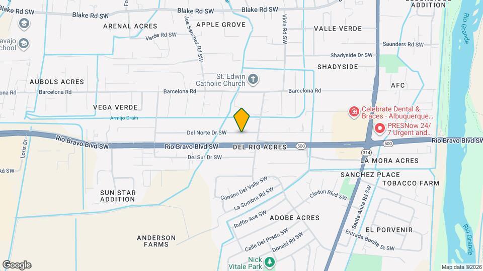 2430 Del Norte Dr SW Map and Location Details