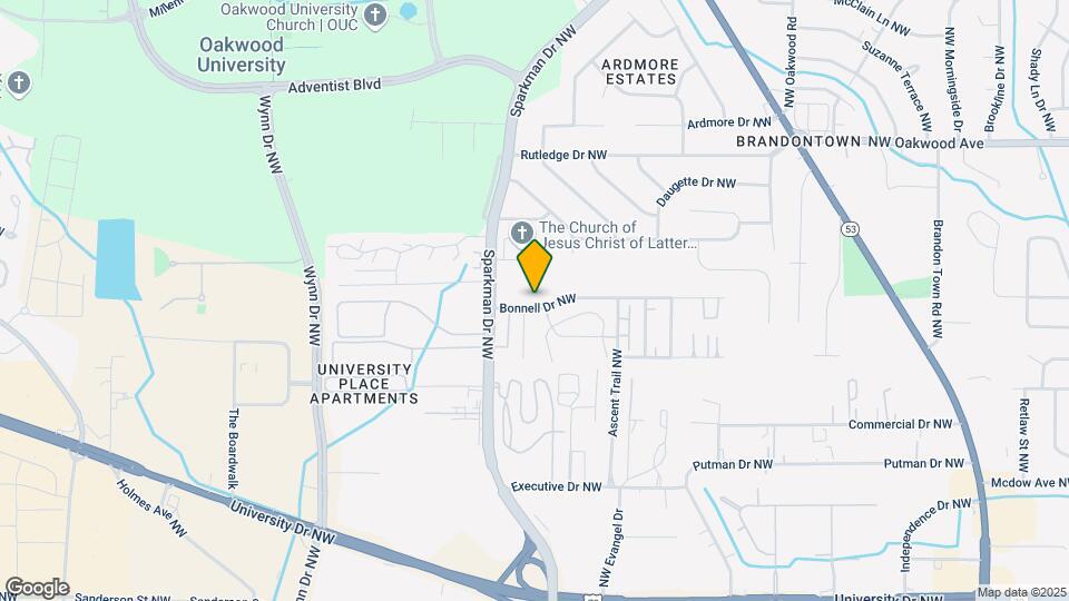 4522 Bonnell Dr NW Map and Location Details