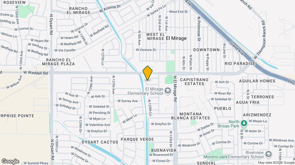 12438 W Willow Ave Mapa y Detalles de la Ubicación