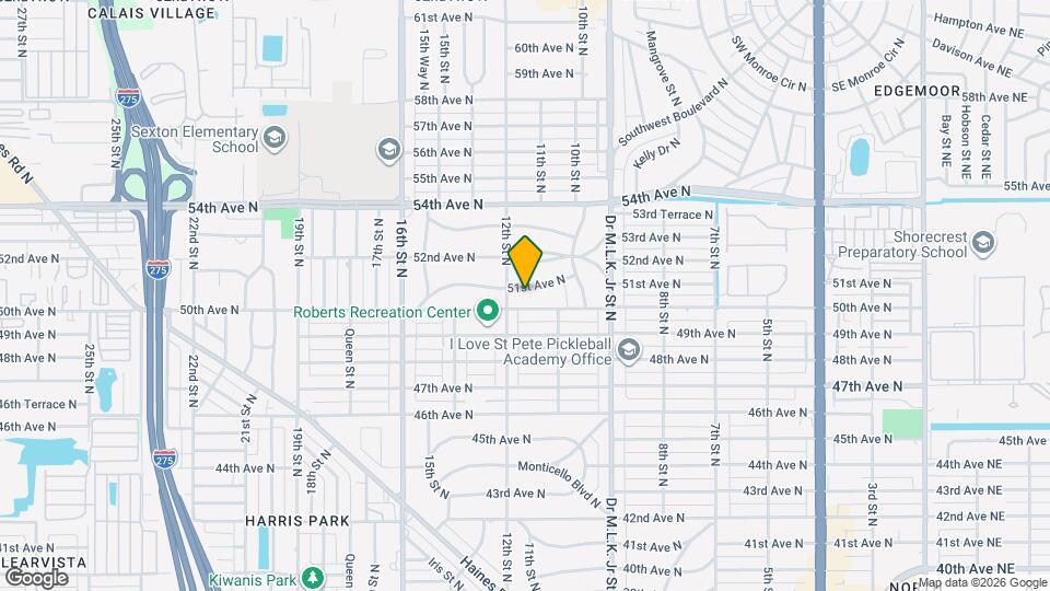1138 51st Ave N Map and Location Details