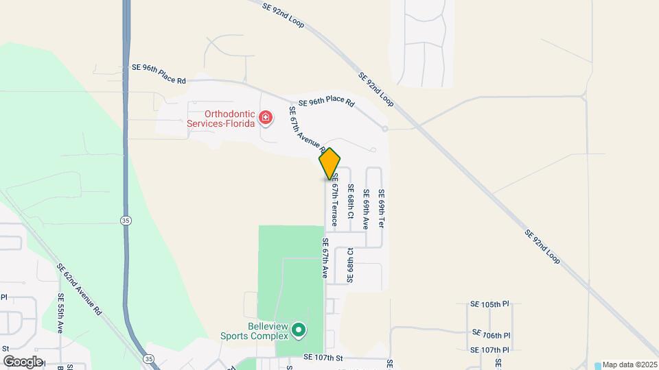 10120 SE 67th Terrace Map and Location Details