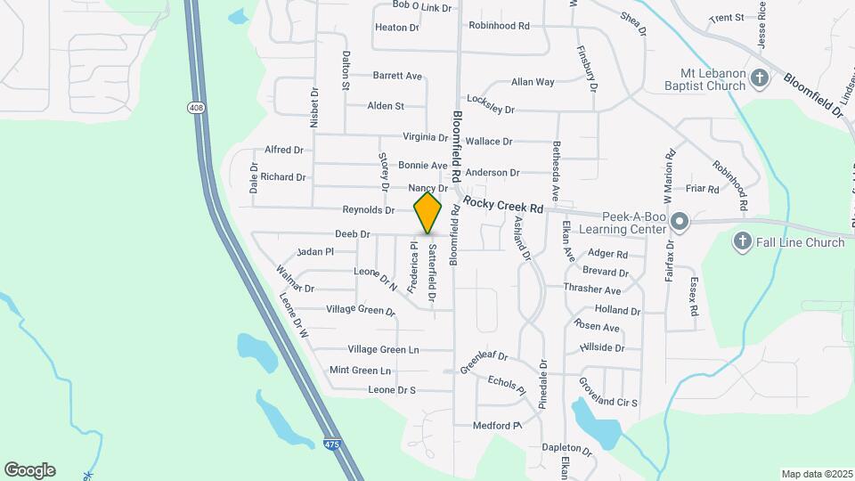 2638 Deeb Dr Map and Location Details