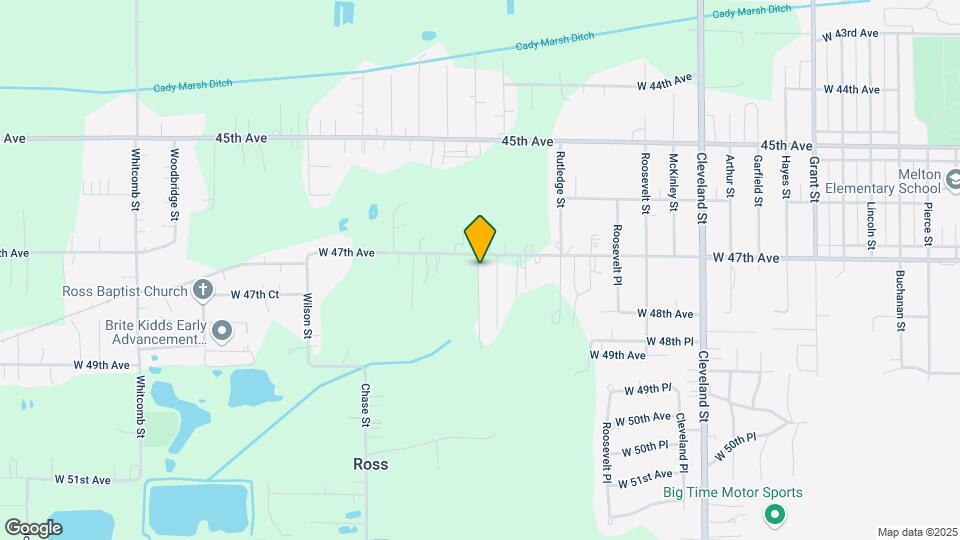 4821 Marshall Ct Map and Location Details