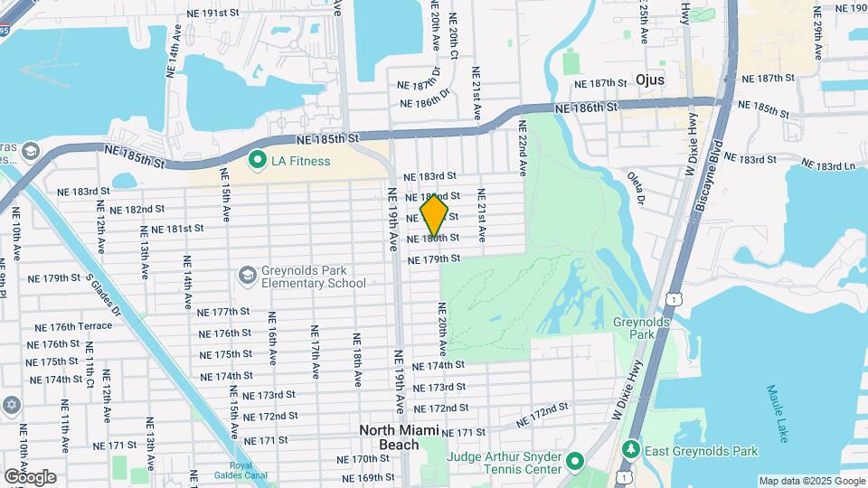 1998 NE 180th St Map and Location Details