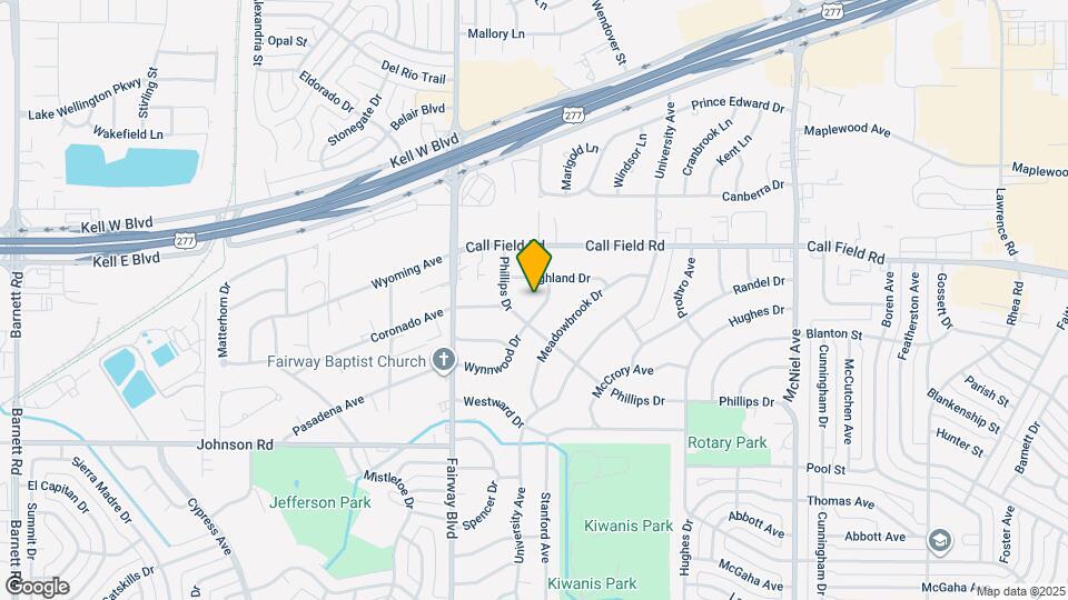 4304 Wynnwood Dr Map and Location Details