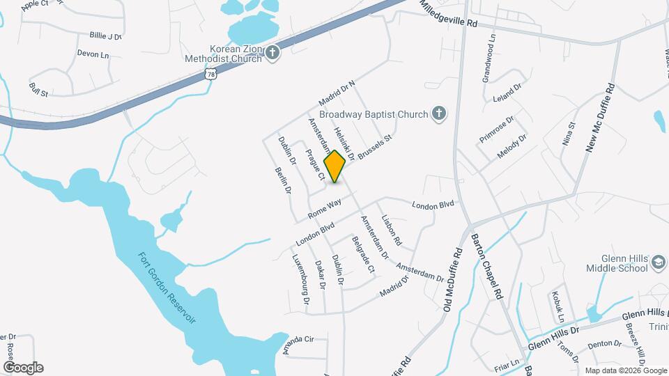 2336 Prague Ct Map and Location Details