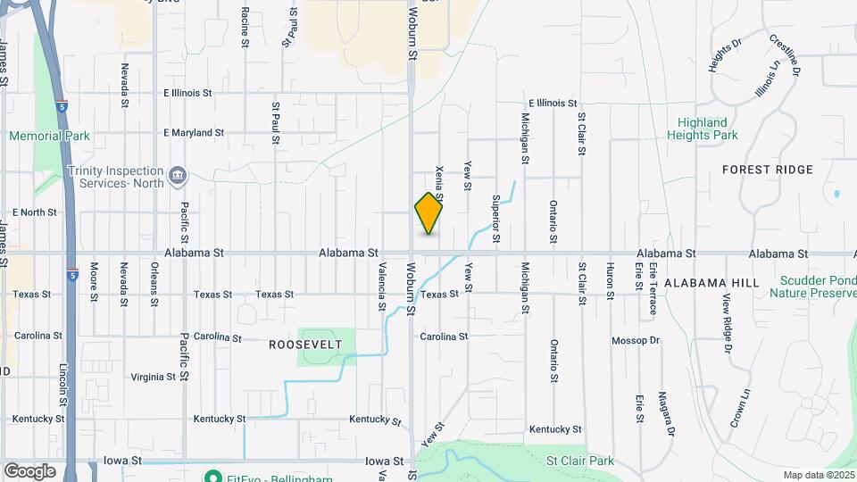 2215 Alabama St Map and Location Details