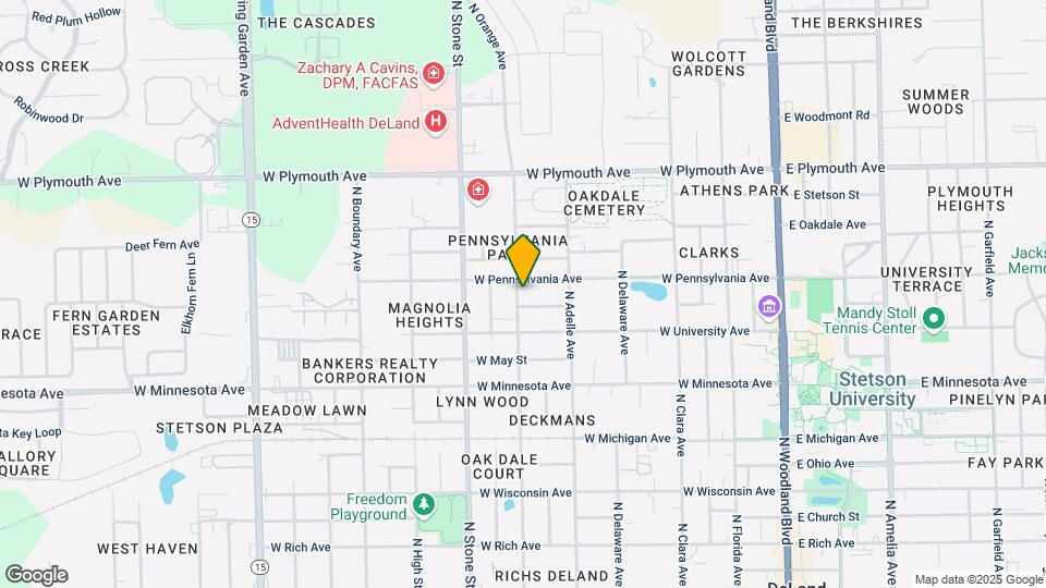 641 N Orange Ave Map and Location Details