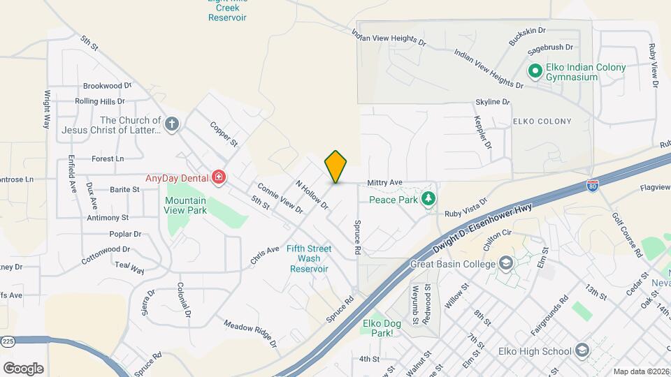 703 Mittry Ave Map and Location Details