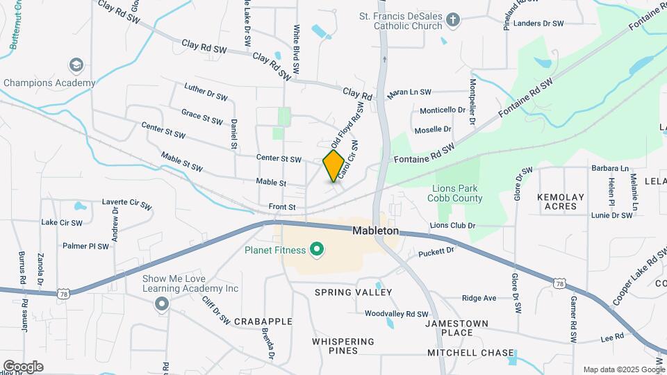 5485 Blossomwood Trl SW Mapa y Detalles de la Ubicación