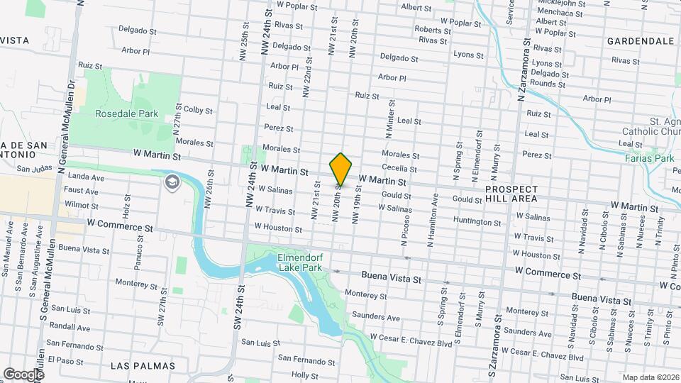 3631 W Salinas Map and Location Details