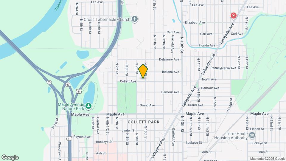 2400 N 10th St Map and Location Details