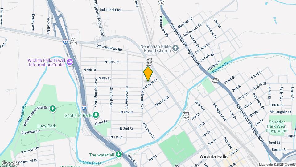 700 N Lamar St Map and Location Details