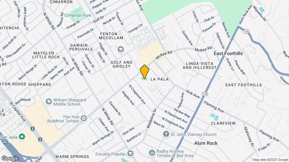 271 La Pala Dr Map and Location Details