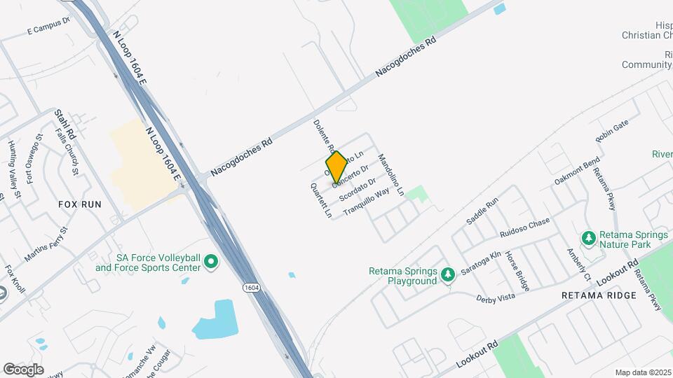 7326 Concerto Dr Map and Location Details