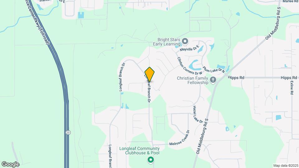6471 Longleaf Branch Dr Map and Location Details