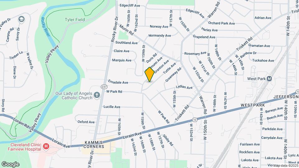 3544 Tuttle Ave Map and Location Details