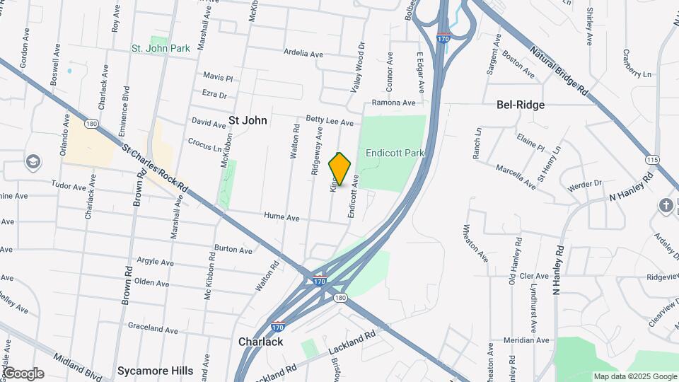 2940 Kincaid Ave Map and Location Details