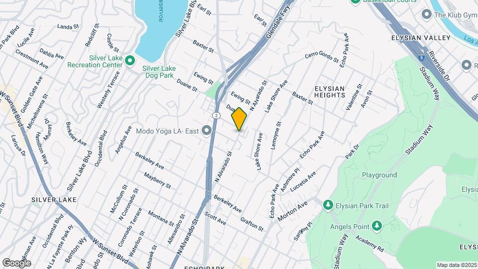 1819 N Alvarado St Map and Location Details