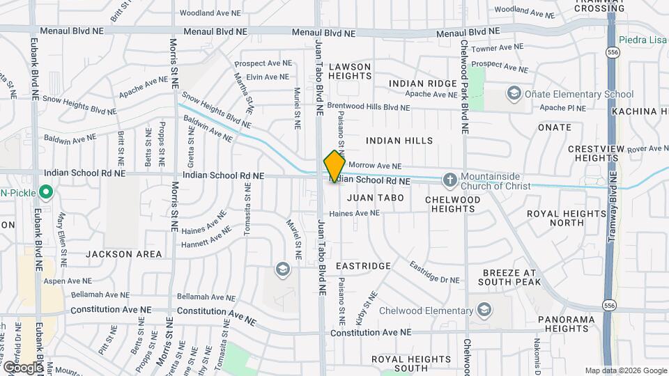 1729 Paisano St NE Map and Location Details