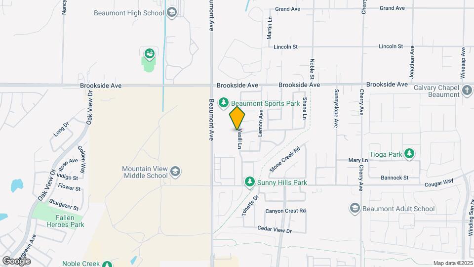 1739 Vasili Ln Map and Location Details