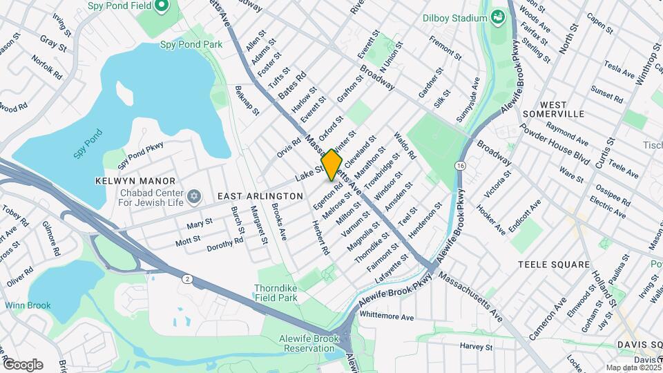 17 Egerton Rd, Unit 1 Map and Location Details
