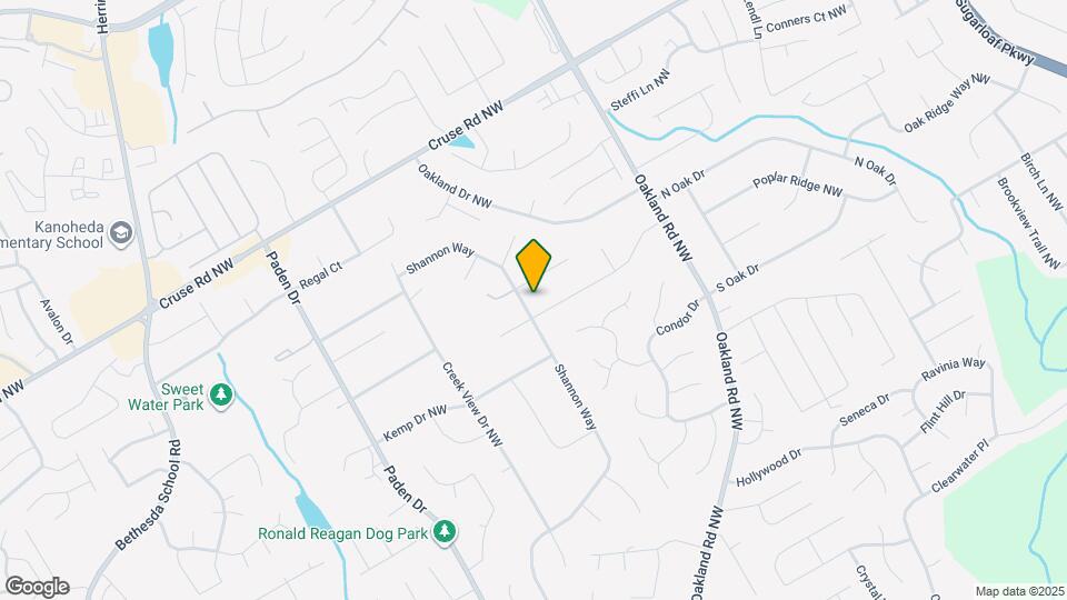 698 Shannon Way Map and Location Details