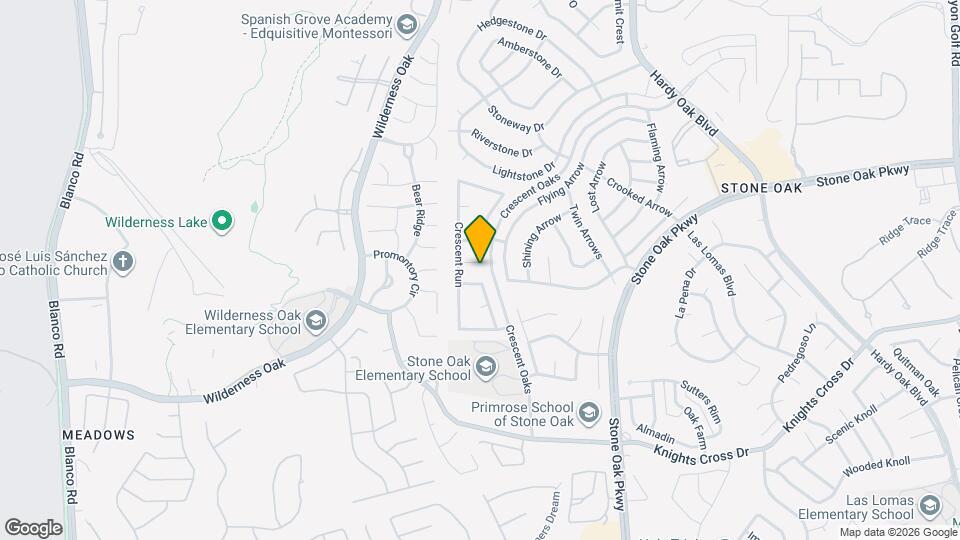 1506 Crescent Point Mapa y Detalles de la Ubicación
