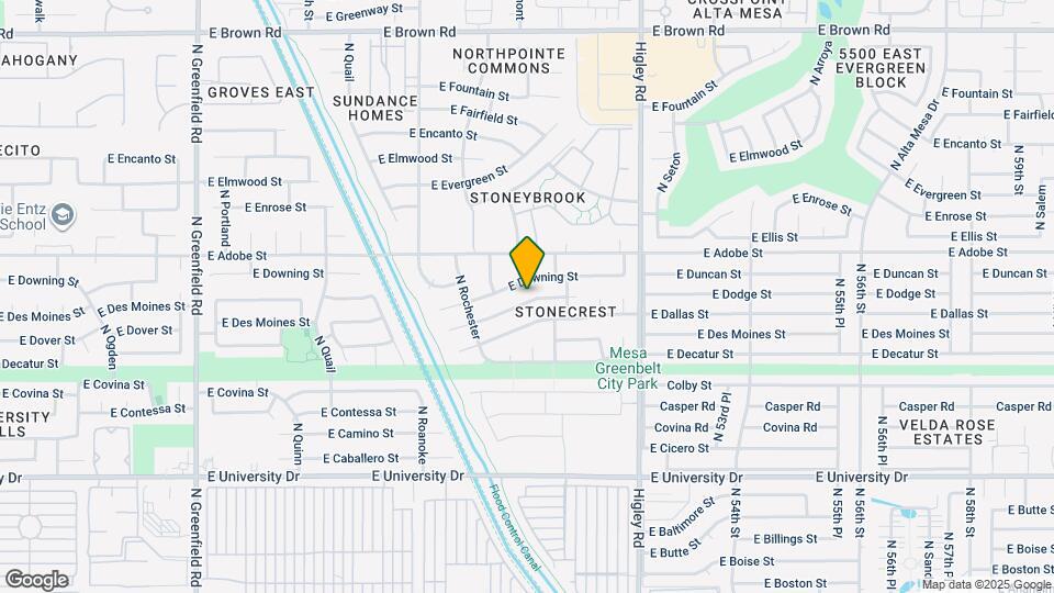 5004 E Dartmouth St Map and Location Details