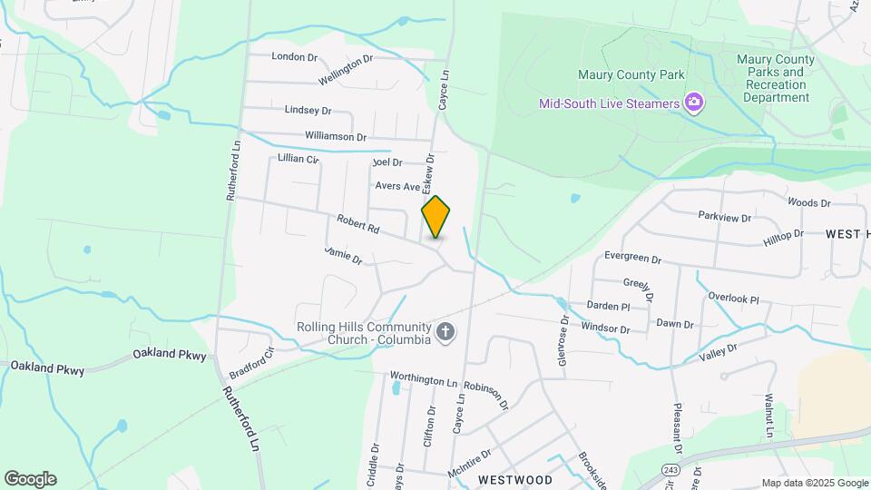 1612 Robert Rd Map and Location Details