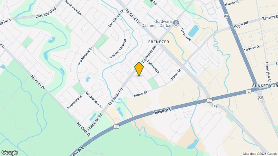 66 Attview Crescent Map and Location Details