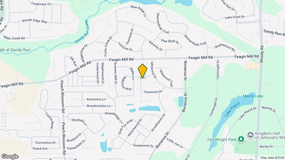 126 Foxwood Cir Map and Location Details