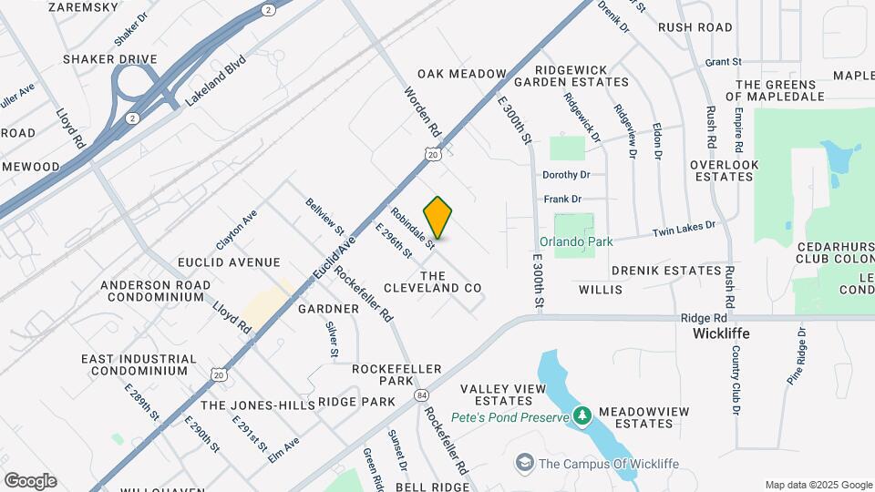 1733 Robindale St Map and Location Details