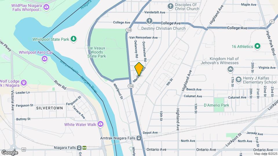 2841 Macklem Ave, Unit 1st Floor Mapa y Detalles de la Ubicación
