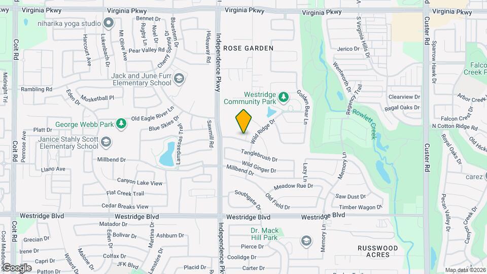 9900 Northgate Dr Map and Location Details