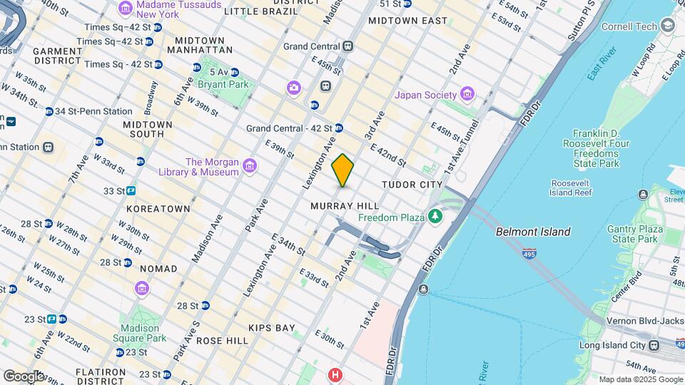 591 Third Ave Mapa y Detalles de la Ubicación